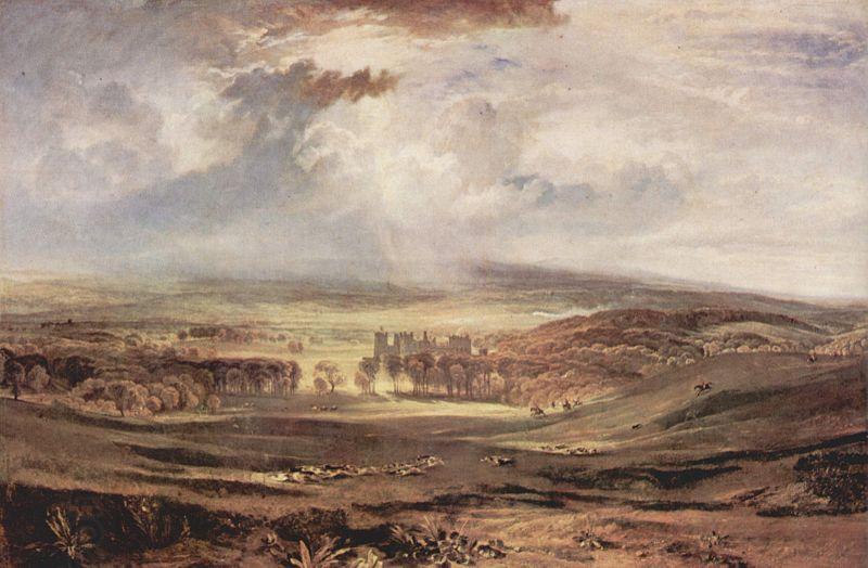 Joseph Mallord William Turner Wohnsitz des Earl of Darlington China oil painting art